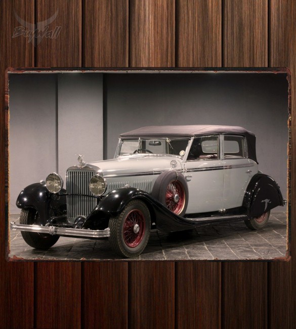 Металлическая табличка Hispano-Suiza HS26 Torpedo by Felber Металлическая табличка Hispano-Suiza HS26 Torpedo by Felber